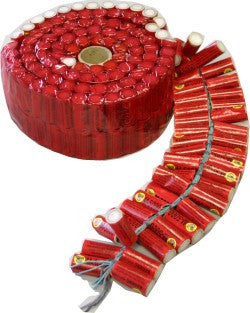 Big Strings of Firecrackers